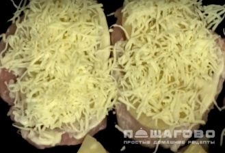 Фото приготовления рецепта: Отбивная с ананасом - шаг 3