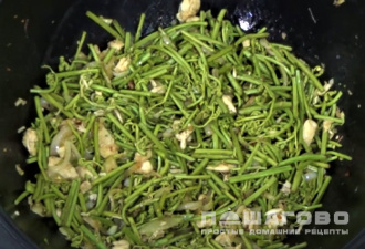 Фото приготовления рецепта: Папоротник с курицей - шаг 6