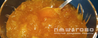 Фото приготовления рецепта: Апельсиновое повидло - шаг 6