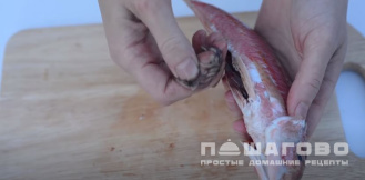 Фото приготовления рецепта: Барабулька на гриле - шаг 1