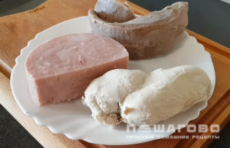 Фото приготовления рецепта: Салат мясной - шаг 3