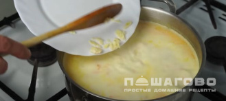 Фото приготовления рецепта: Нежный куриный суп-пюре с сыром - шаг 8