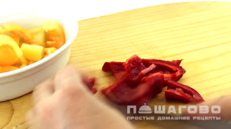 Фото приготовления рецепта: Тушеные овощи - шаг 4