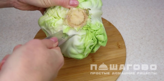 Фото приготовления рецепта: Голубцы из капусты - шаг 8