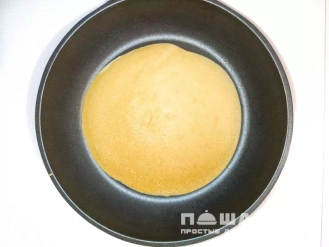 Фото приготовления рецепта: Блины из овсяной муки - шаг 3