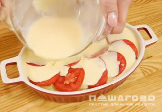 Фото приготовления рецепта: Запеканка из кабачков и мяса - шаг 8