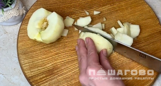 Фото приготовления рецепта: Росоли - финский винегрет - шаг 6