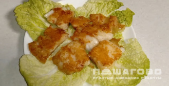 Фото приготовления рецепта: Пангасиус на сковороде - шаг 3