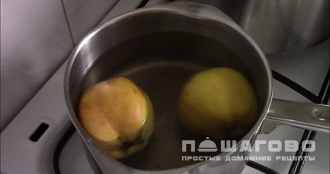 Фото приготовления рецепта: Пирог с айвой - шаг 1