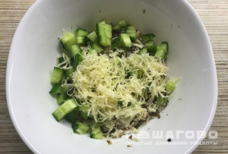 Фото приготовления рецепта: Тарталетки с мясом - шаг 3
