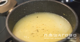 Фото приготовления рецепта: Гарнир из поленты - шаг 2
