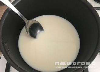 Фото приготовления рецепта: Панна-котта мандариновая - шаг 5