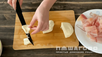 Фото приготовления рецепта: Тилапия с овощами в духовке - шаг 2