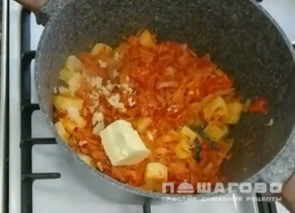 Фото приготовления рецепта: Суп чечевичный - шаг 5