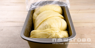 Фото приготовления рецепта: Вкусная булочка бриошь - шаг 4