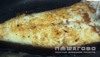 Фото приготовления рецепта: Замороженный палтус - шаг 2
