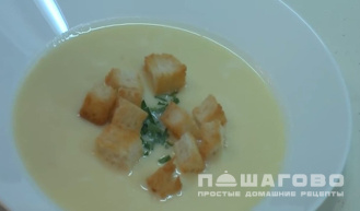 Фото приготовления рецепта: Суп-пюре из картофеля - шаг 7