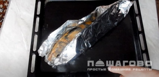 Фото приготовления рецепта: Терпуг с соевым соусом в духовке - шаг 4