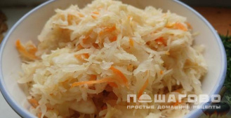 Фото приготовления рецепта: Кислые щи с говядиной и беконом (в духовке) - шаг 11