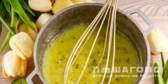 Фото приготовления рецепта: Курд из киви - шаг 5