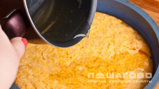 Фото приготовления рецепта: Манник с тыквой и лимоном - шаг 7