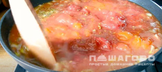 Фото приготовления рецепта: Соус маринара - шаг 3