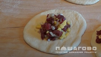 Фото приготовления рецепта: Эчпочмаки - шаг 8
