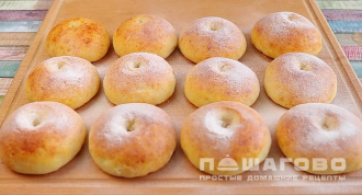Фото приготовления рецепта: Пончики творожные - шаг 9