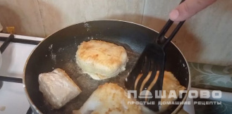 Фото приготовления рецепта: Макрурус на сковороде - шаг 4
