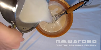 Фото приготовления рецепта: Тесто для блинов - шаг 6