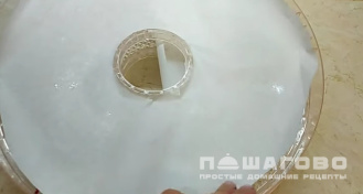 Фото приготовления рецепта: Пастила ванильная - шаг 5