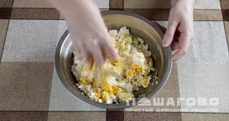 Фото приготовления рецепта: Постные сырники с яблоками и творогом - шаг 1