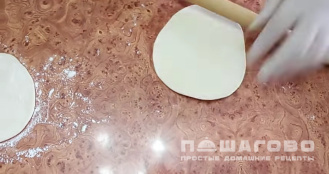Фото приготовления рецепта: Хингал грузинский мтиулури - шаг 9