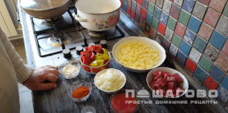 Фото приготовления рецепта: Классический венгерский гуляш - шаг 1