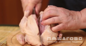 Фото приготовления рецепта: Чкмерули - шаг 1