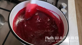 Фото приготовления рецепта: Малиновый зефир - шаг 4