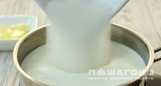 Фото приготовления рецепта: Рисовый пудинг - шаг 3