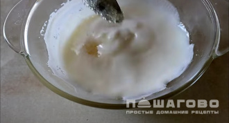 Фото приготовления рецепта: Сливочный мусс - шаг 3