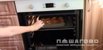 Фото приготовления рецепта: Мясные тефтели из свиного фарша - шаг 9