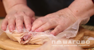 Фото приготовления рецепта: Чкмерули - шаг 2