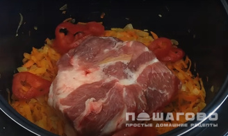 Фото приготовления рецепта: Свежие щи в мультиварке - шаг 2