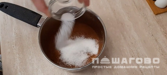 Фото приготовления рецепта: Горячий шоколад из молока, шоколада и какао - шаг 2