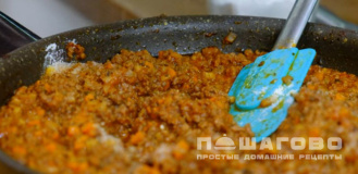 Фото приготовления рецепта: Лазанья с мясным фаршем и пармезаном - шаг 12