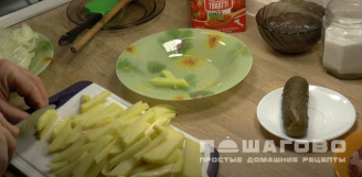 Фото приготовления рецепта: Азу из телятины - шаг 2