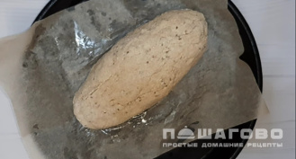 Фото приготовления рецепта: Бездрожжевой хлеб - шаг 3