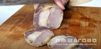 Фото приготовления рецепта: Казы - колбаса из конины - шаг 7