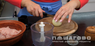 Фото приготовления рецепта: Голубцы из блинов - шаг 6