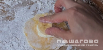 Фото приготовления рецепта: Пирожное Моти с маскарпоне с фруктами - шаг 3