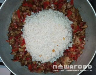 Фото приготовления рецепта: Плов куриный - шаг 3