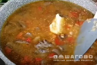 Фото приготовления рецепта: Каша из полбы - шаг 4